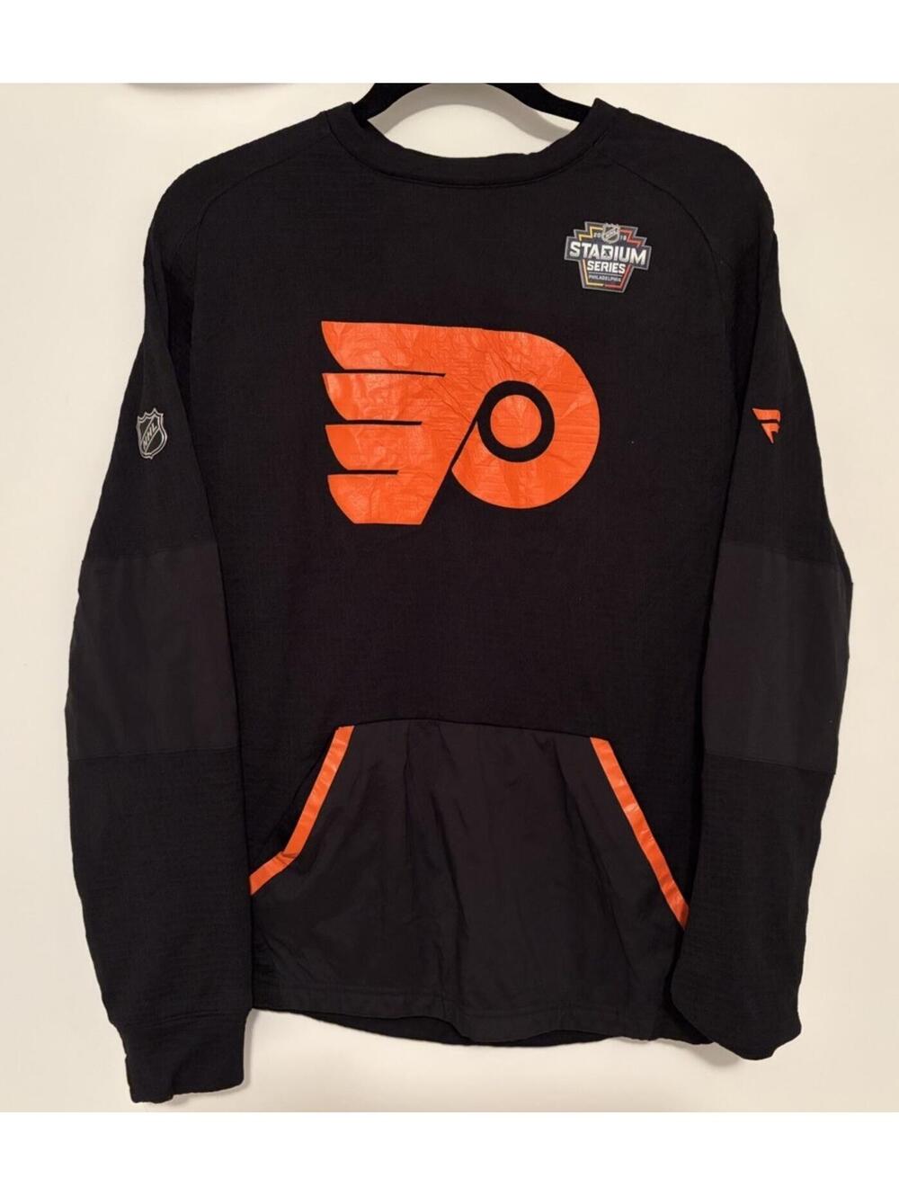 NHL Philadelphia Flyers 2019 Stadium Series Sweatshirt Fanatics Pro Size Medium